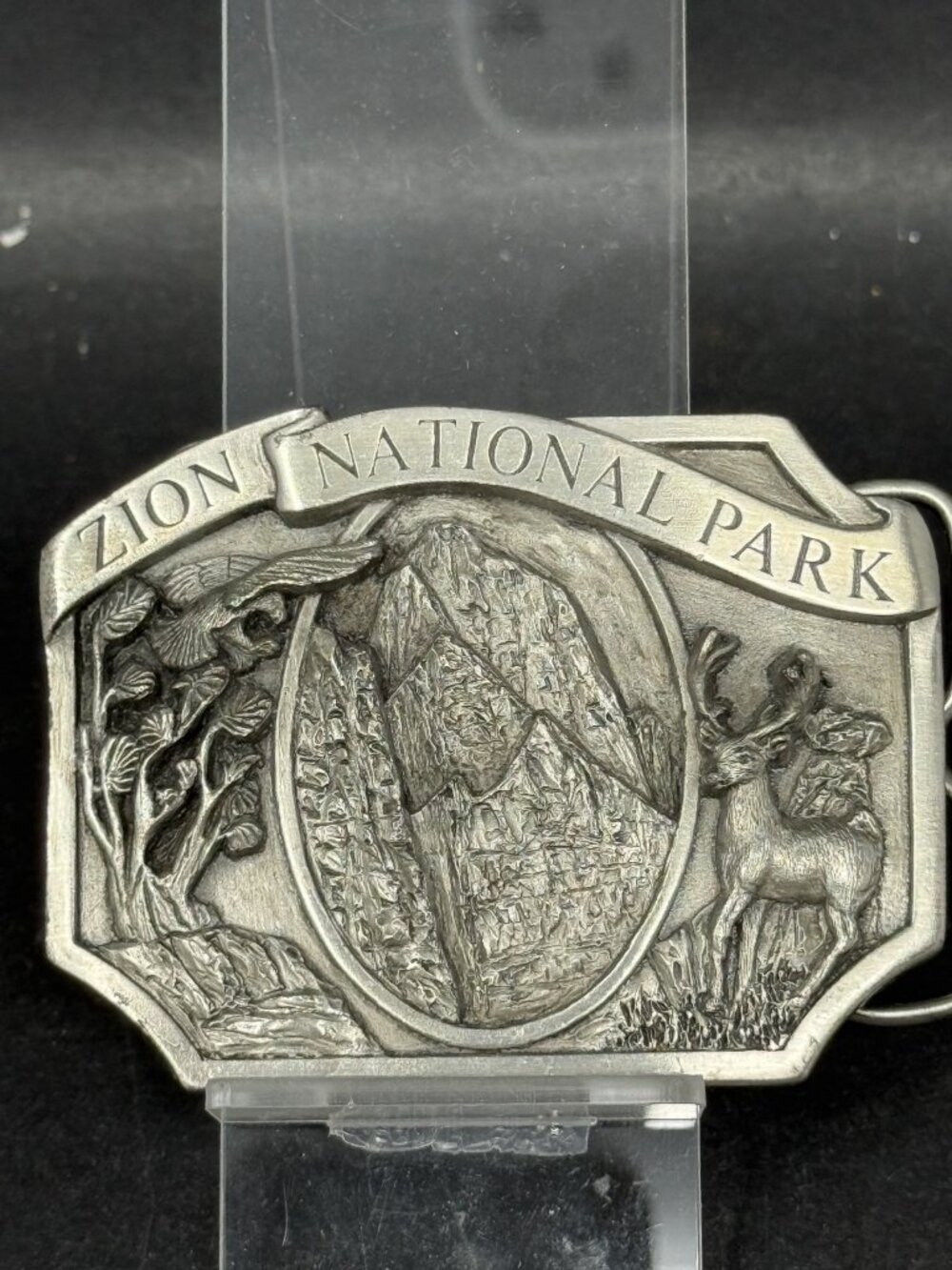 Park Ind. Zion National Park Limited Edition of 5000 Belt Buckle 1984 Utah